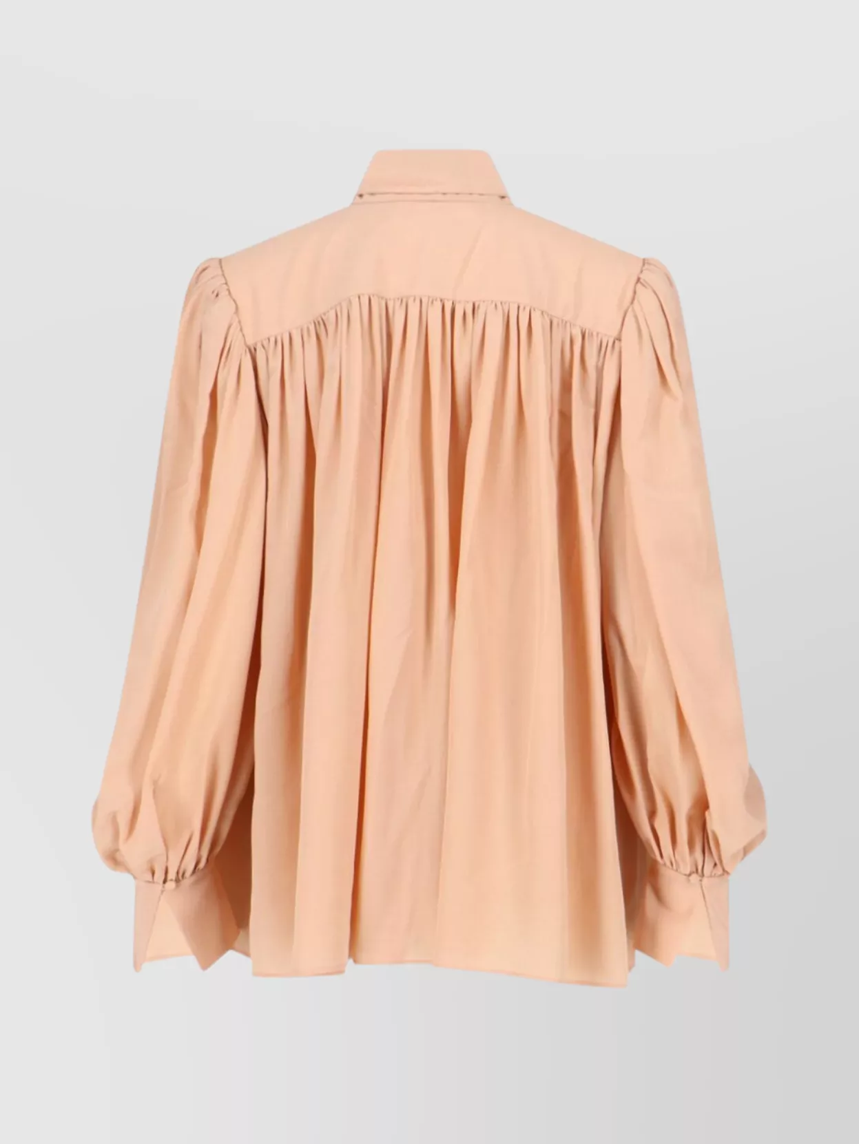 Chloé Stylish Top With Bow Tie Neck In Multi