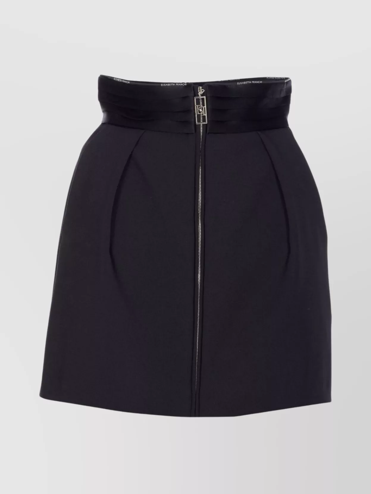 Elisabetta Franchi Knee Length And Midi Skirts With Belt Loops In Black