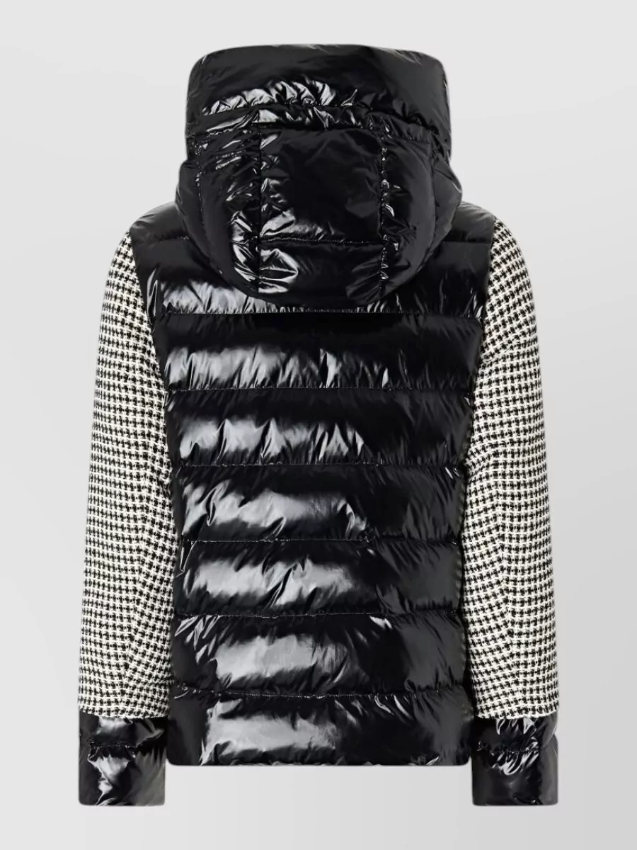 Pinko Tweed Parka Coat