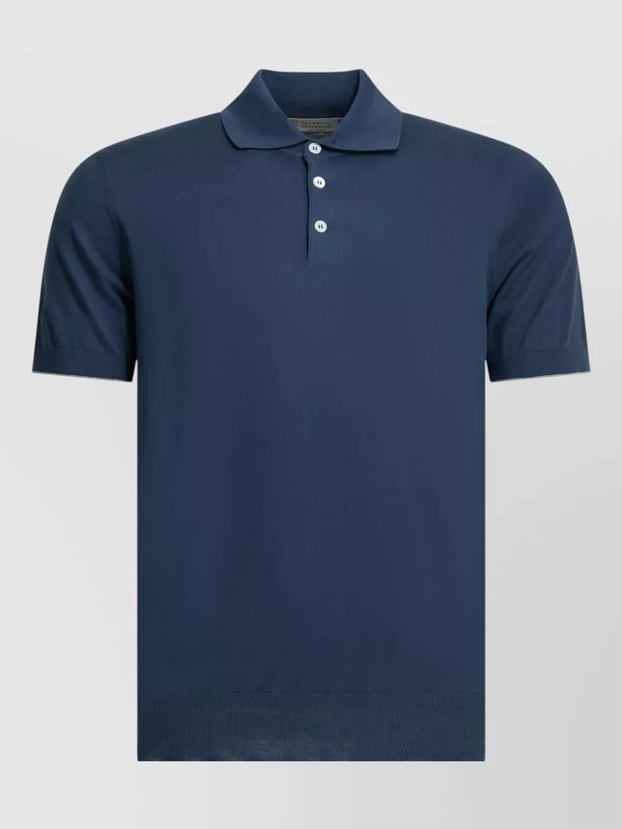 Brunello Cucinelli Cotton Polo Shirt