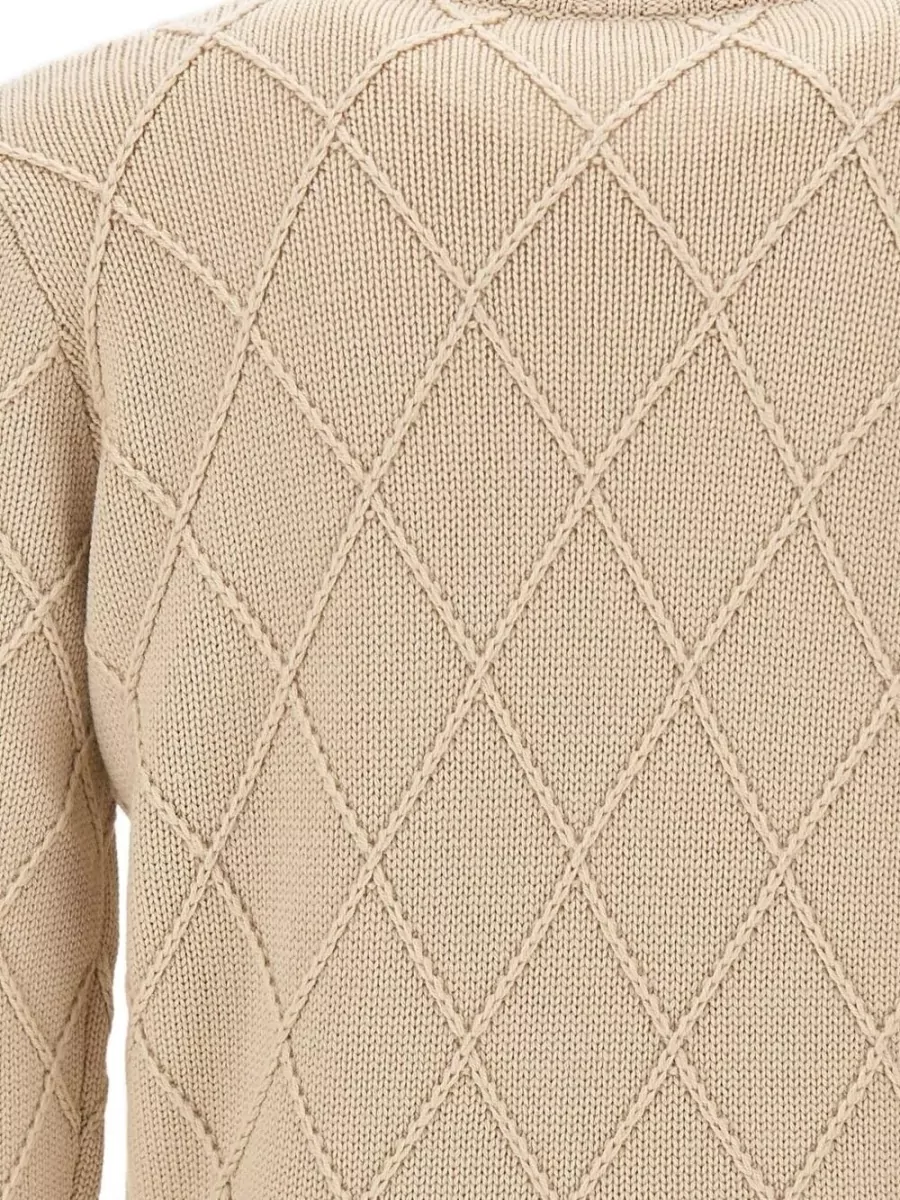 Filippo De Laurentis Virgin Wool Crew Neck Jumper
