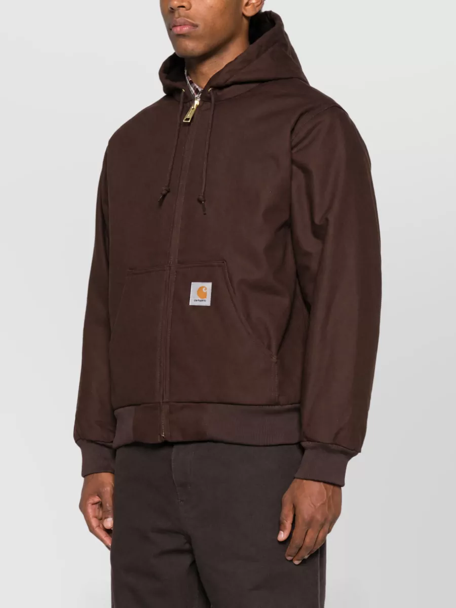 Carhartt Wip Cotton Hooded Padded Coat
