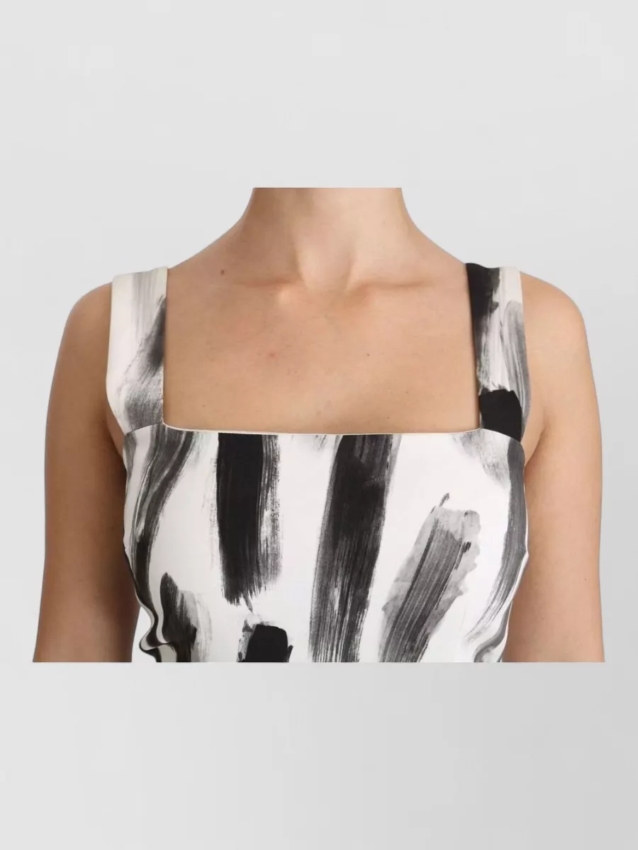 Dolce&Gabbana Printed Midi Dress