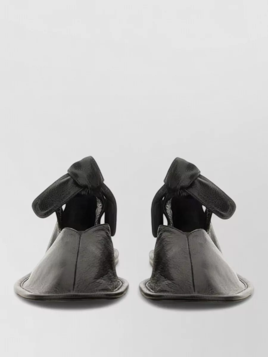 Hereu Leather Ballerina Shoes