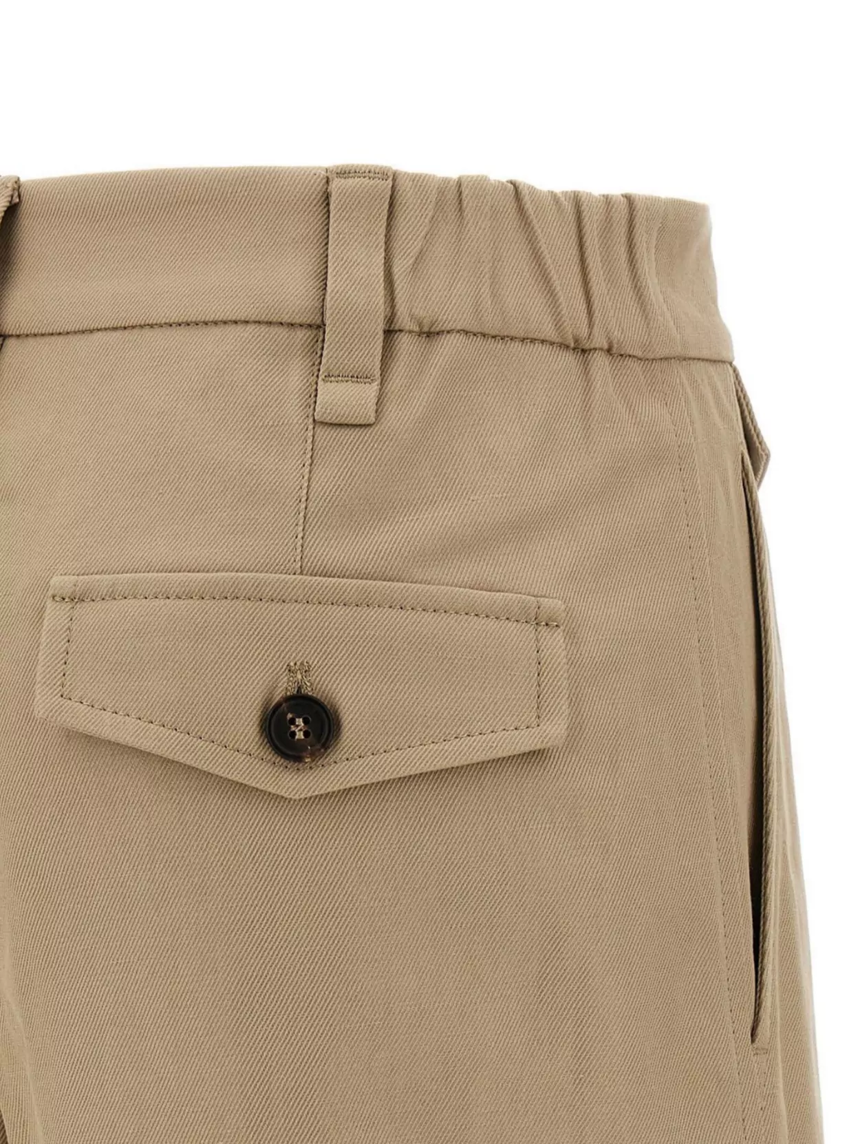 Shop Brunello Cucinelli Rolled Hem Bermuda Shorts