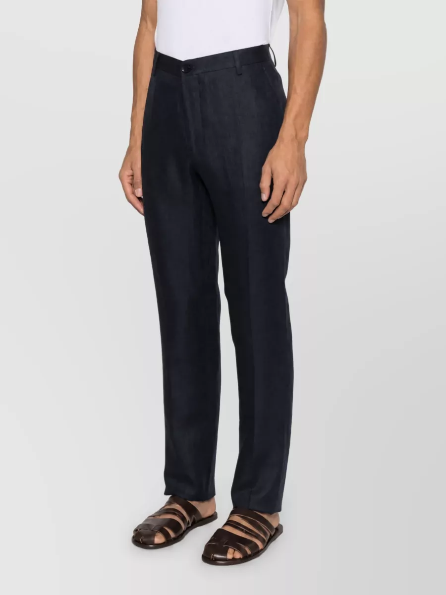 Etro Linen Polo Shirt