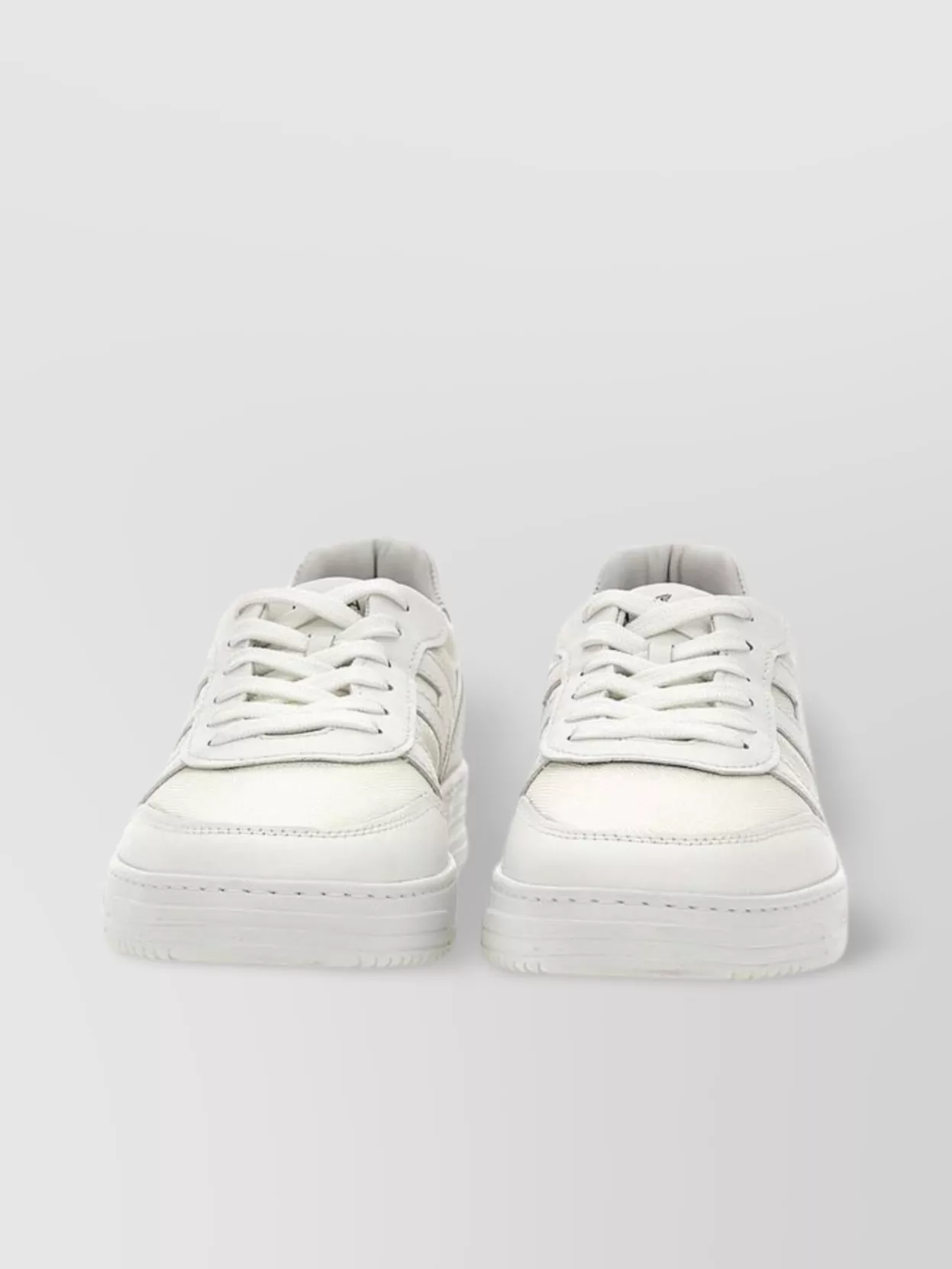 Shop Hogan High-top Sneakers With Striped Rubber Sole