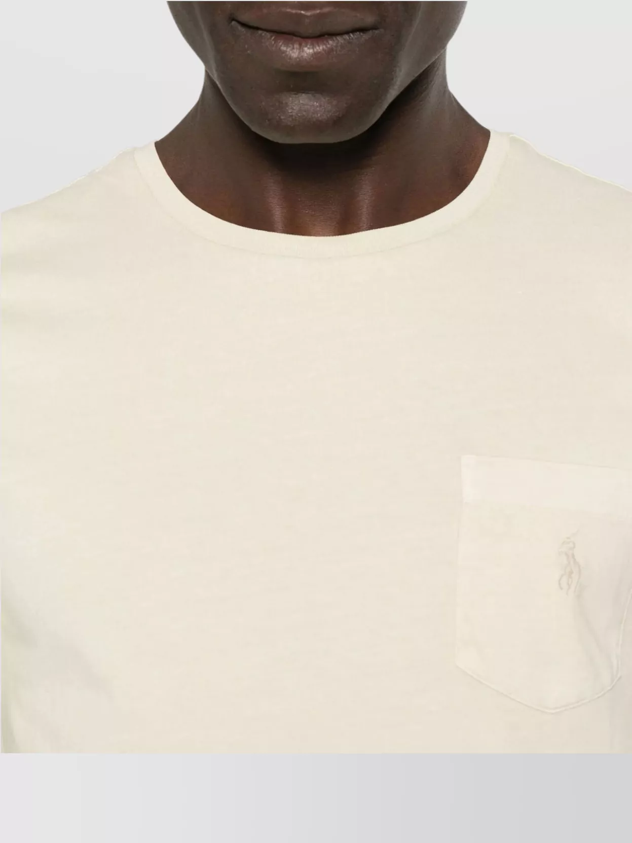 Polo Ralph Lauren Crewneck Slim-Fit T-Shirt Patch Pocket
