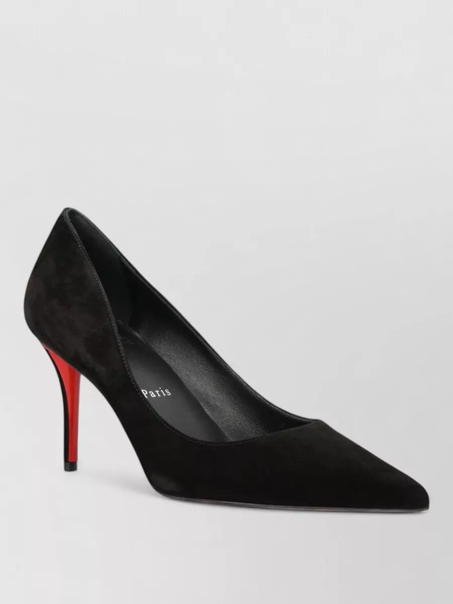 Christian Louboutin velvet pumps