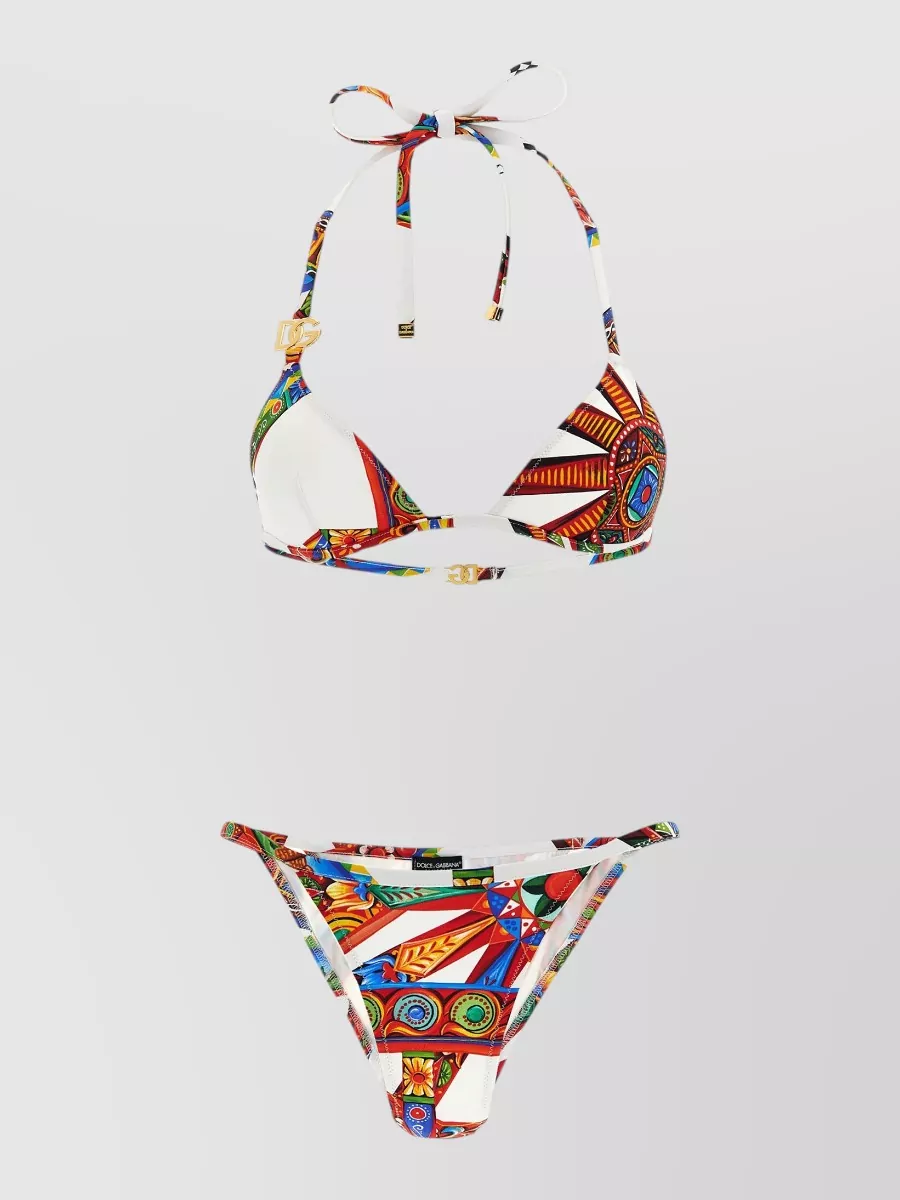Dolce&Gabbana printed bikini
