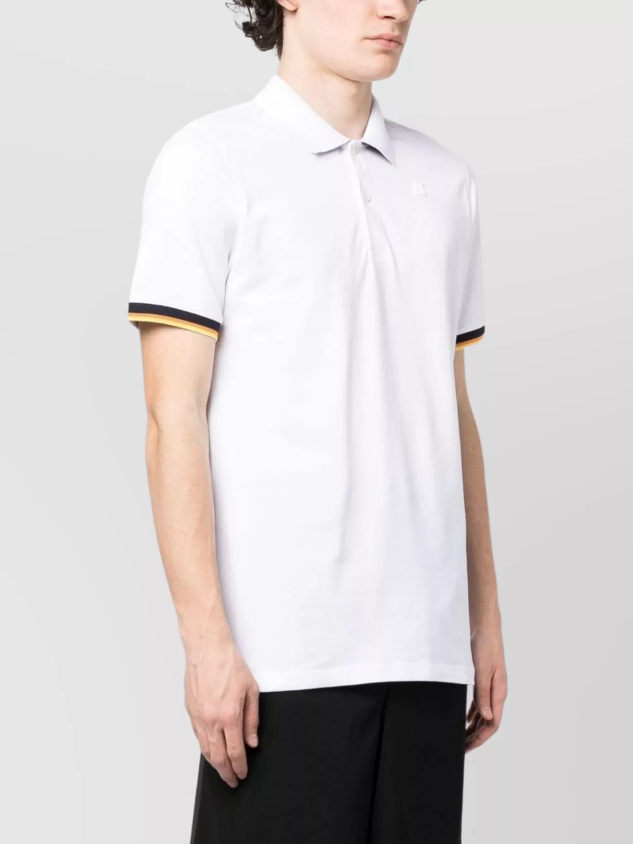 K-Way Vincent Polo Ribbed Cuffs