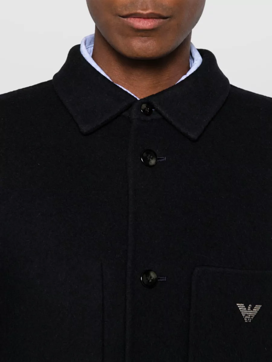 Emporio Armani Single Breasted Coat