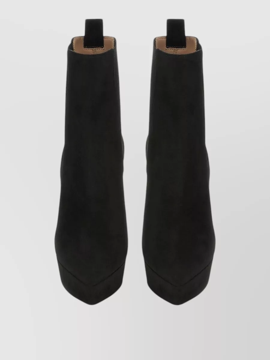 Gianvito Rossi Suede Leather Ankle Boots