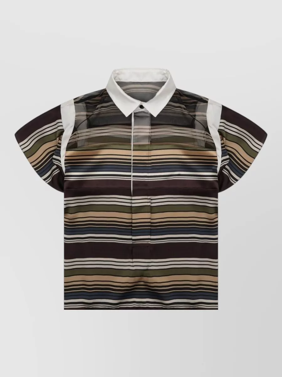 Sacai Striped Shirt