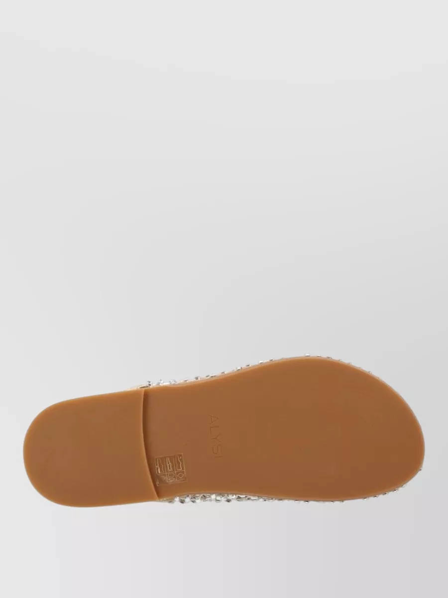 Alysi Crystal-Embellished Slides