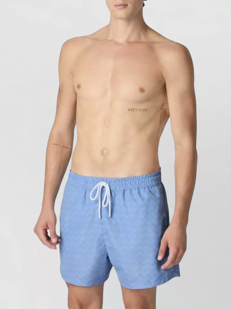 Missoni Printed Medium-Length Swim Shorts