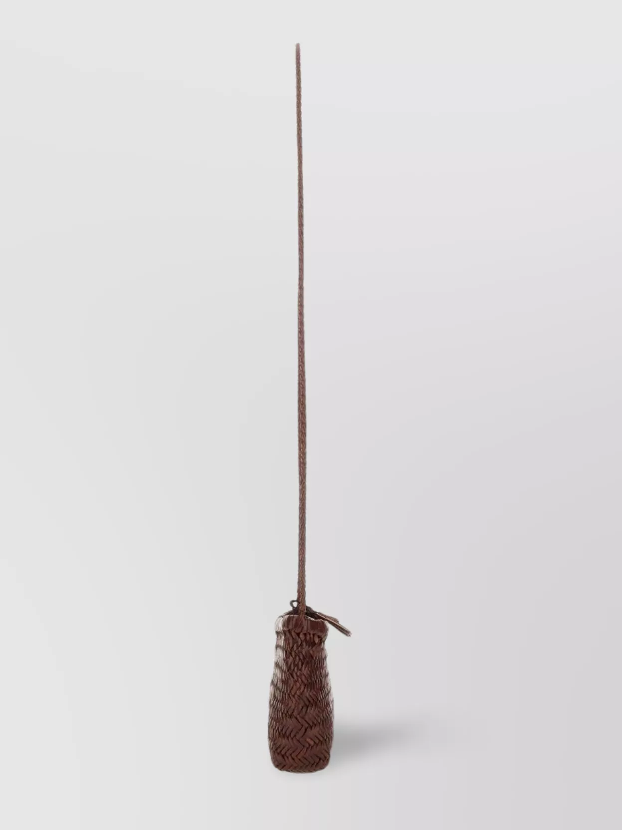 Dragon Diffusion Small Basketball Bag With Long Strap And Woven Texture