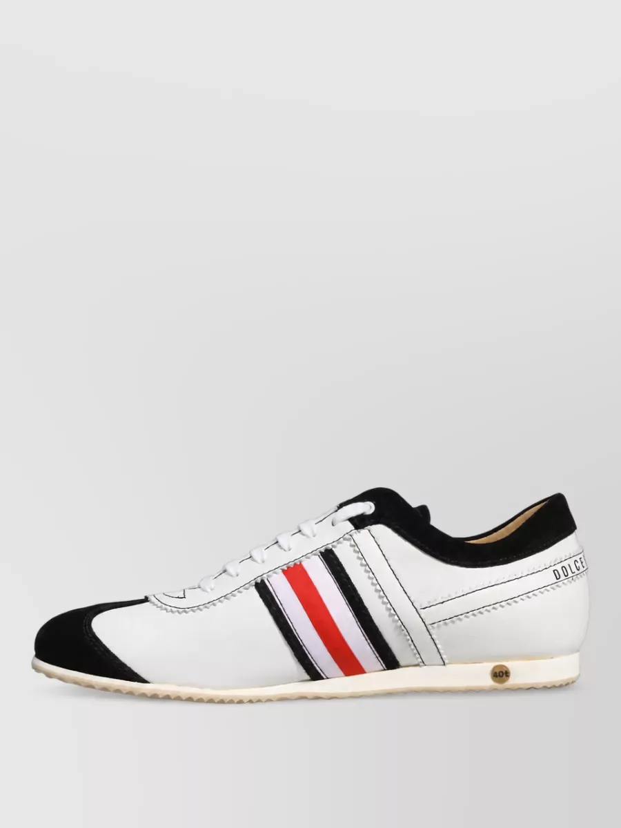 Dolce&Gabbana Leather Low Top Sneakers