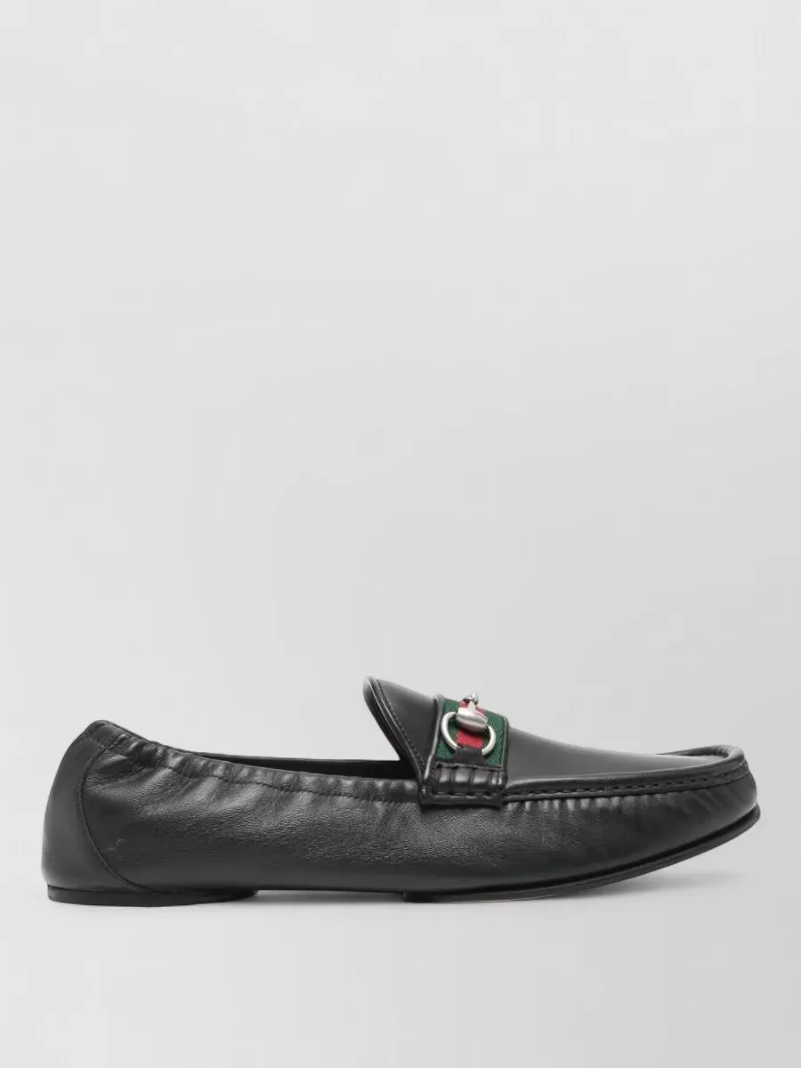 Gucci 1953 Horsebit Leather Loafers Rubber Sole