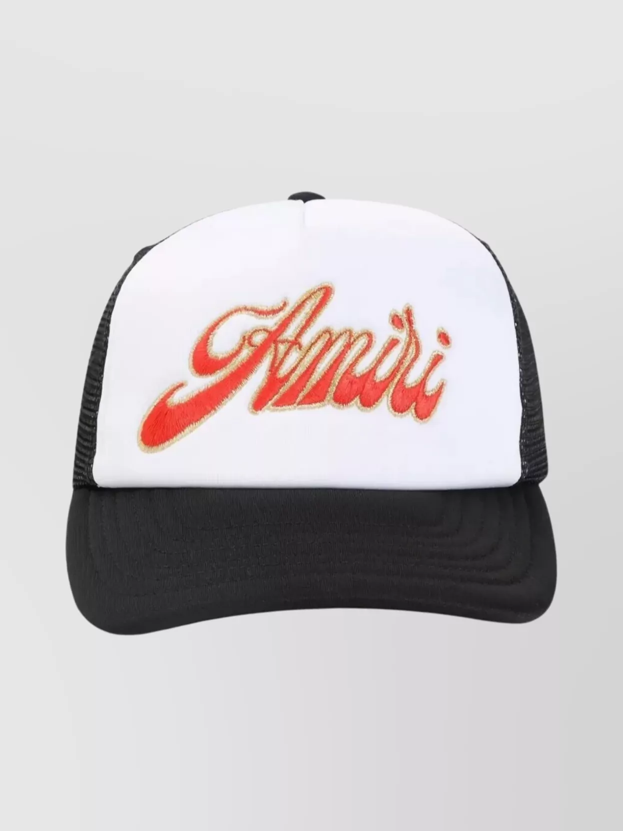 Amiri Trucker Hat With Curved Brim And Mesh