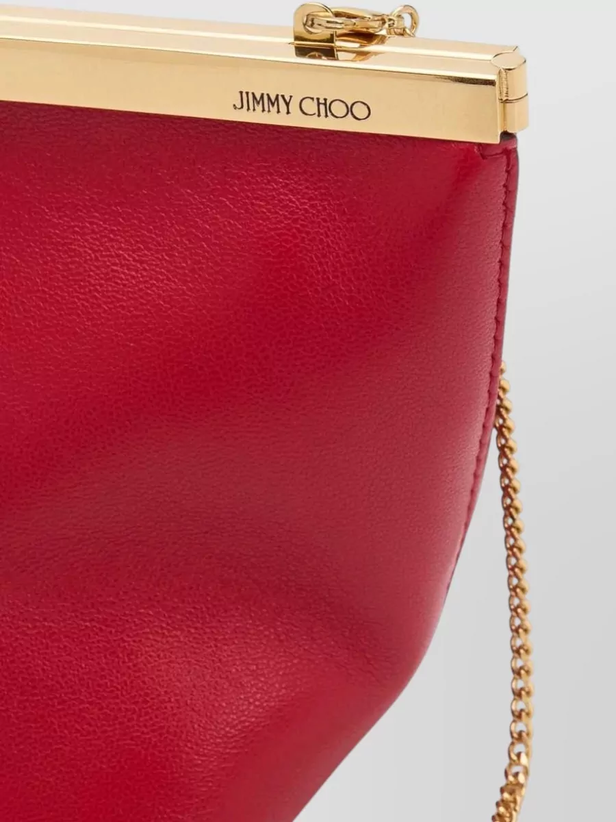 Jimmy Choo Leather Clutch Bag
