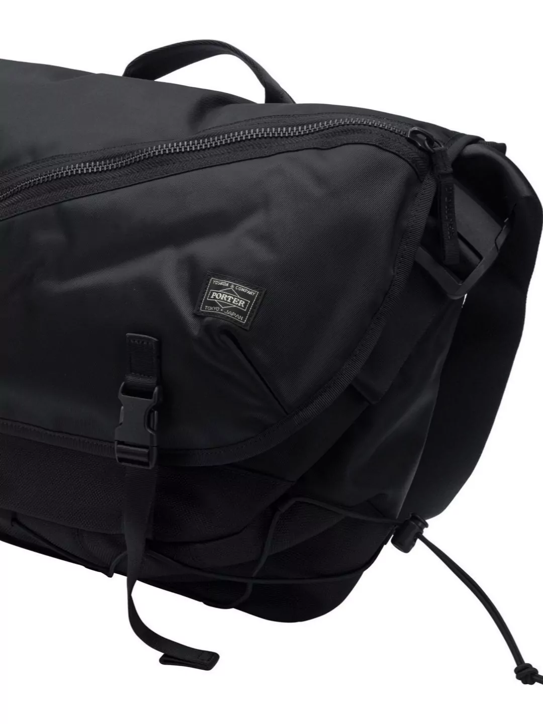 Porter Yoshida Messenger Bag With Adjustable Strap And Handle