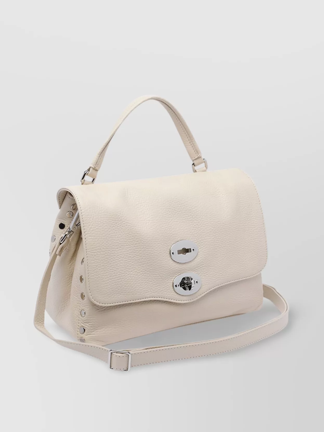 Zanellato Alcalino Cross-Body Bag Textured Finish