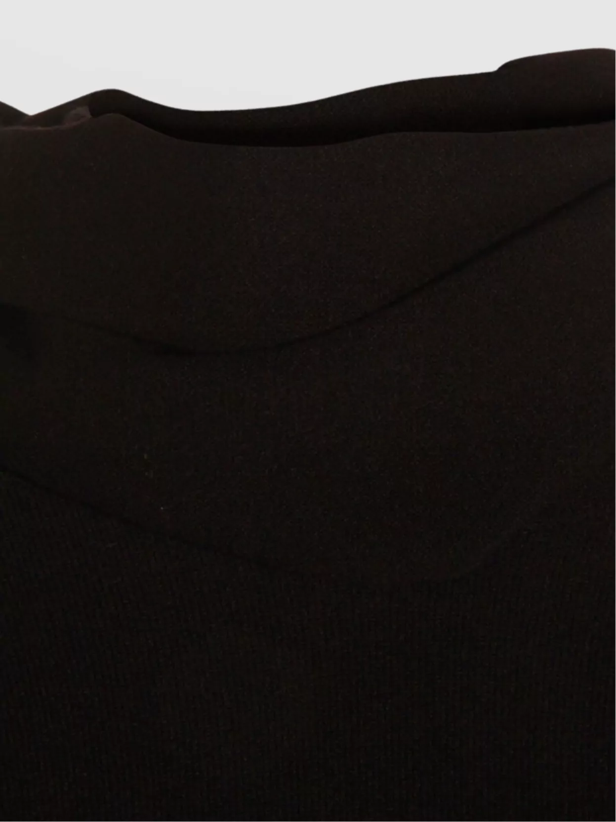 Malo Ribbed Cowl Neck Knitwear With Long Sleeves