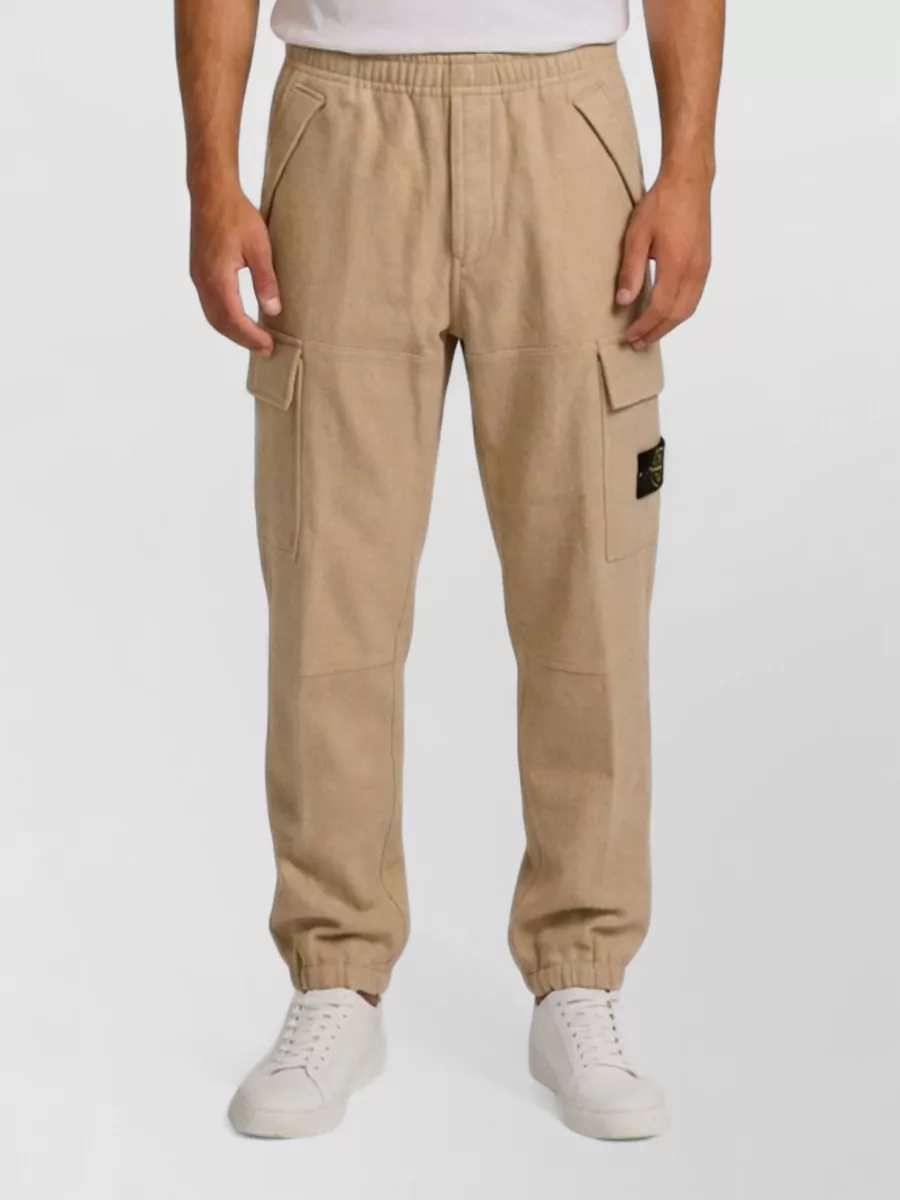 Stone Island virgin wool jogging pants