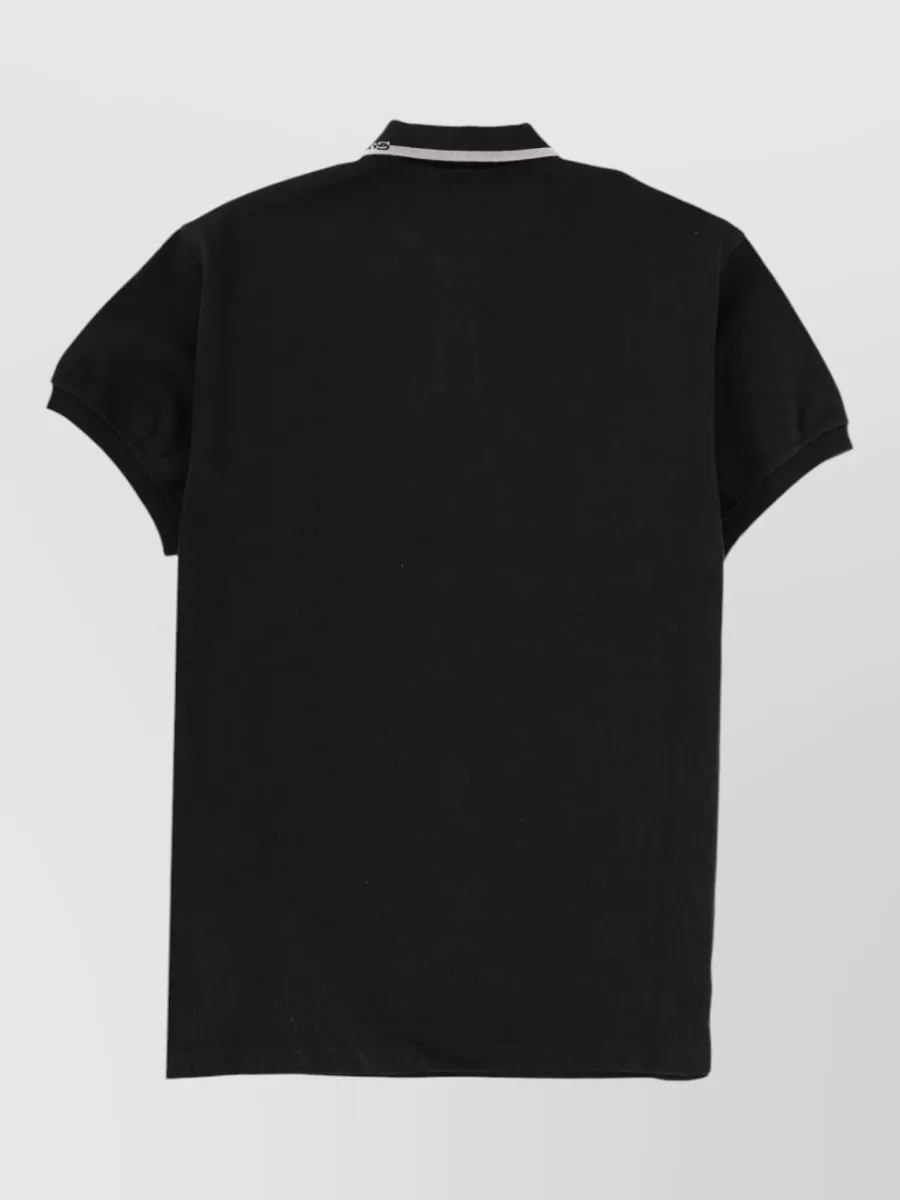 Alexander Wang Cotton Oversized Polo Mini Dress