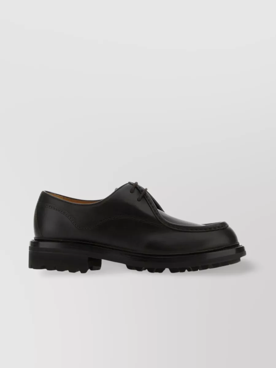Shop Church's Lymington Lace-up Shoes With Lug Sole In Black