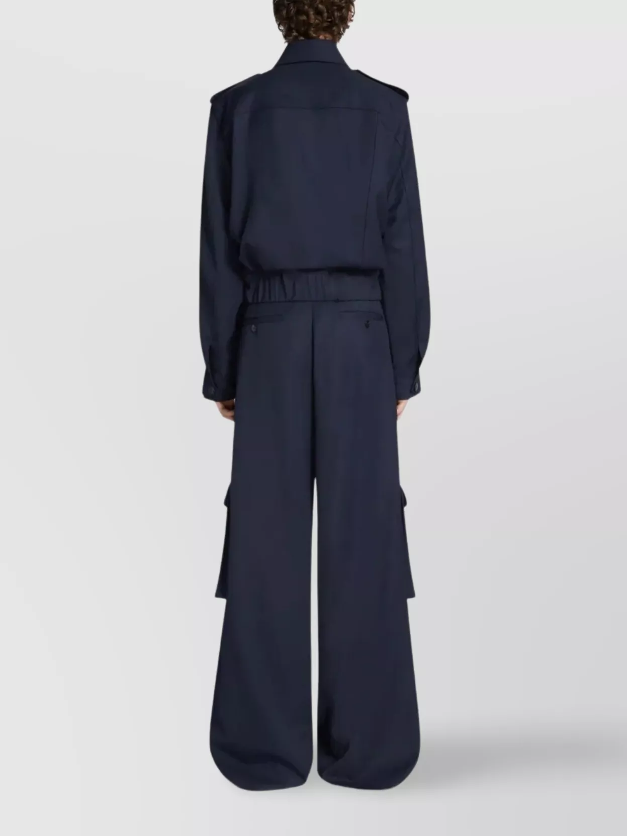 Dries Van Noten Tris 1176 M.w.pants Nav