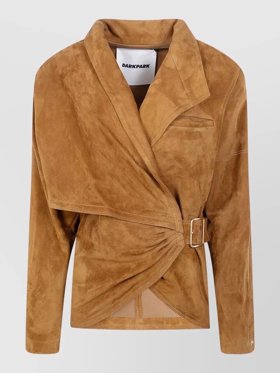 Darkpark Suede Fitted Jacket