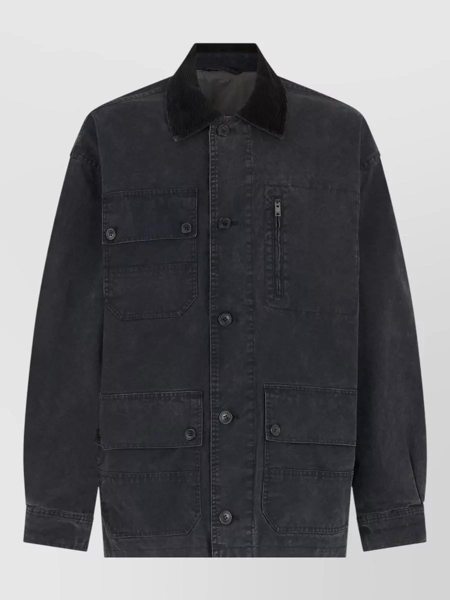 Isabel Marant cotton relaxed-fit single-breasted jacket