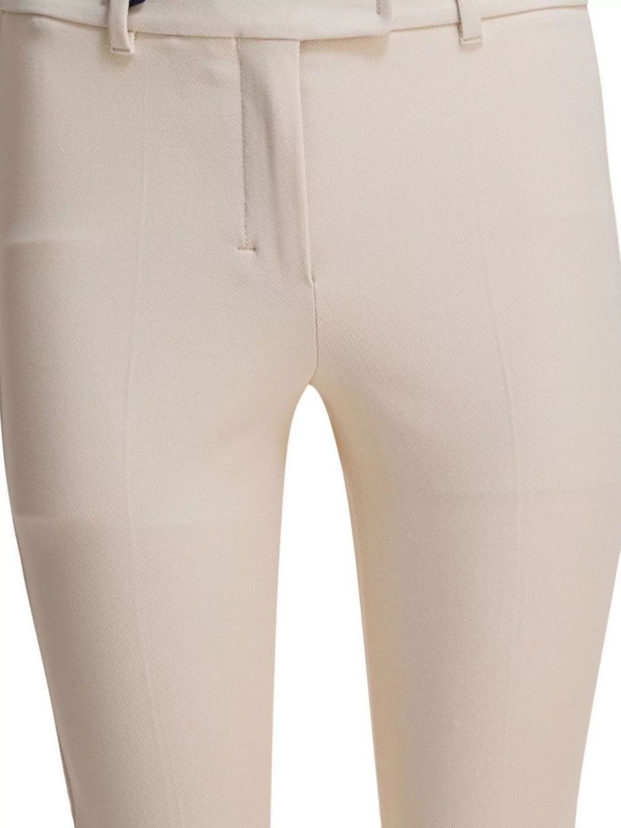 S Max Mara Fitted Trousers With Belt Loops And Pockets
