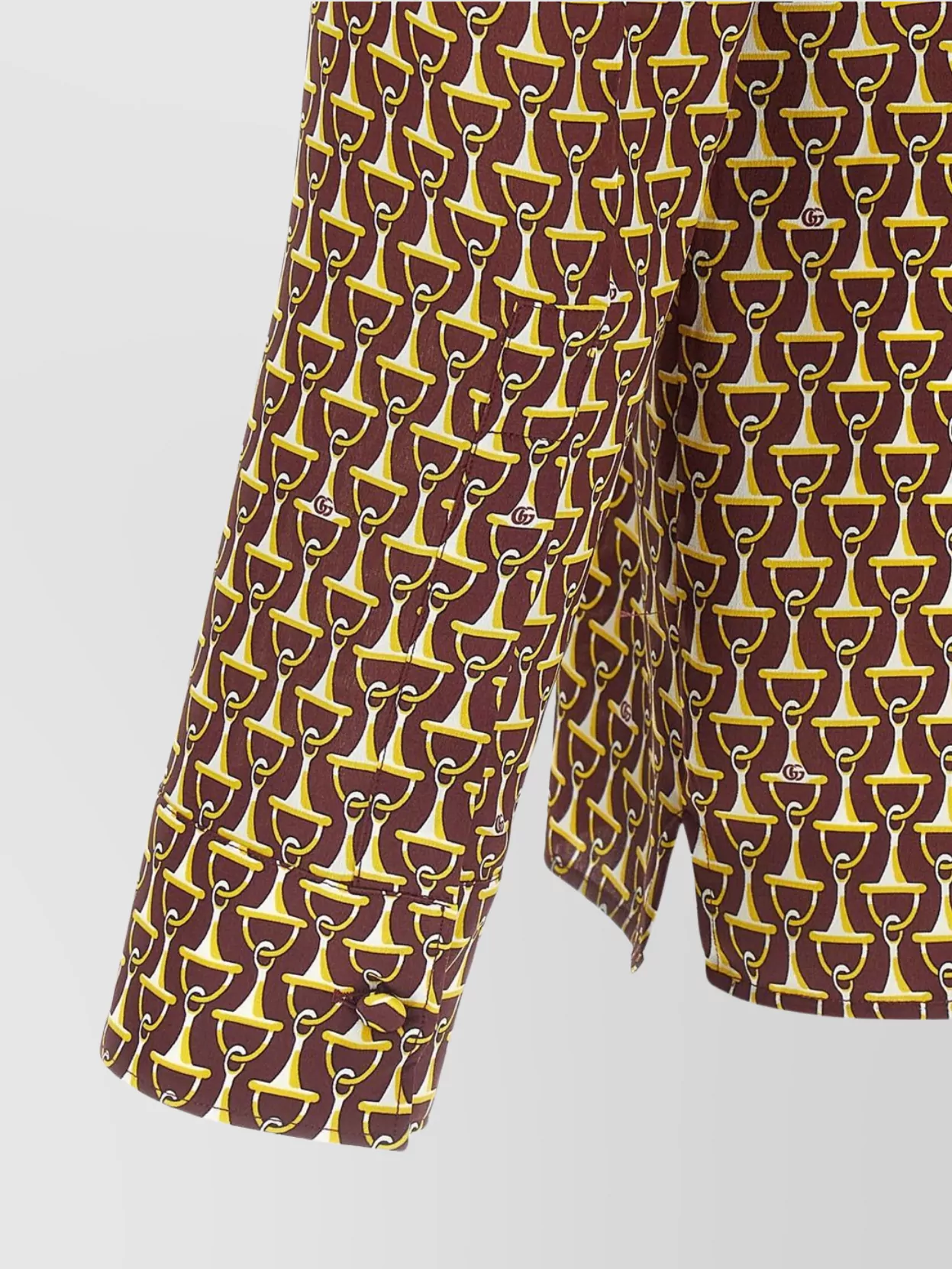 Gucci Equestrian Inspired Button-Down Collar Shirt