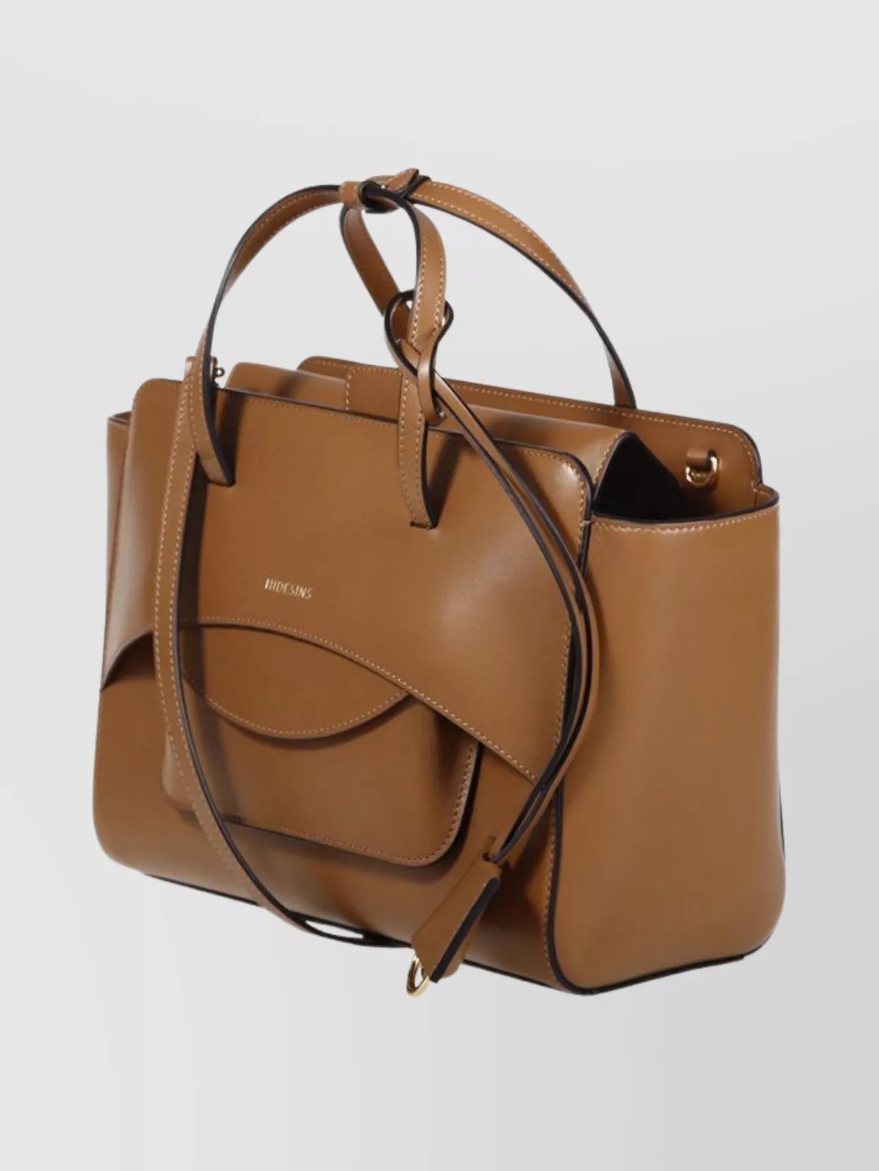Hidesins Structured Tote Bag Front Pocket