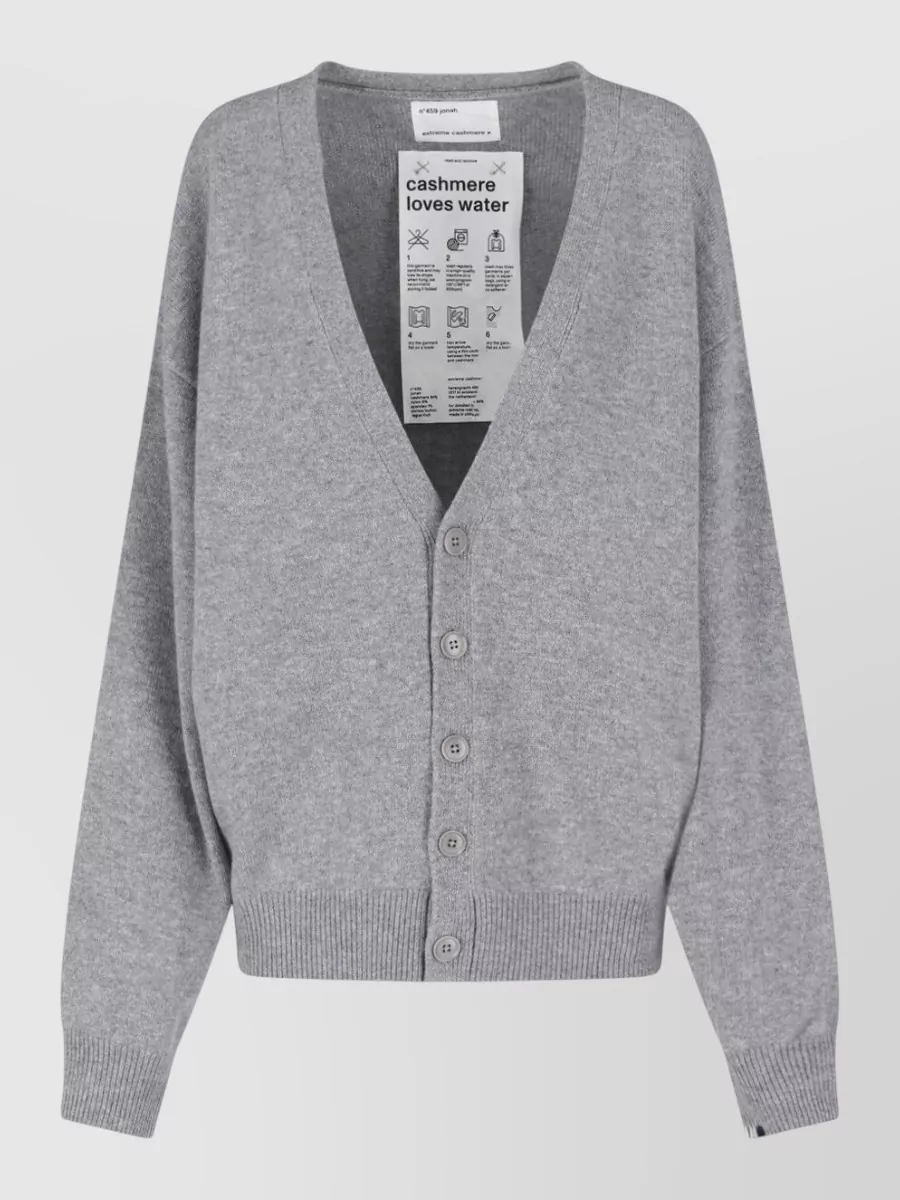 Extreme Cashmere cashmere crewneck cardigan