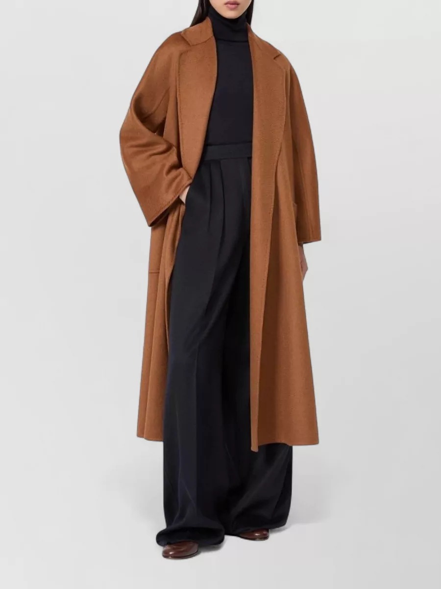 Max Mara Cashmere Belted Fitted Coat