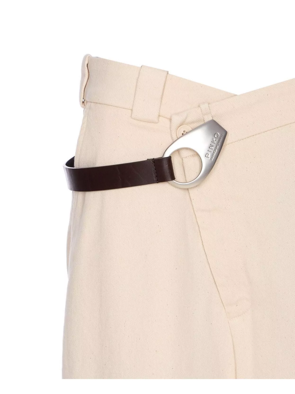 Pinko Trousers Loose Fit Side Pockets