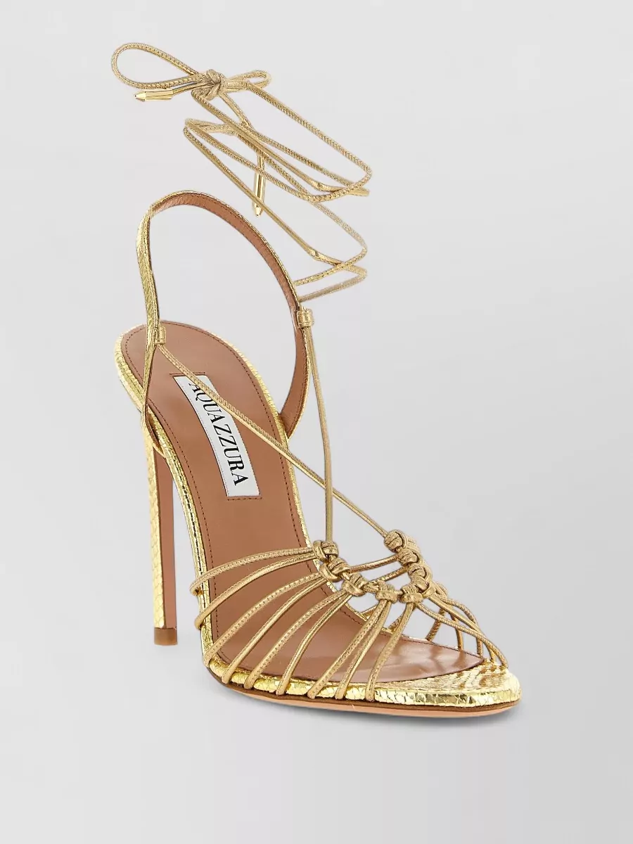 Aquazzura Lamb Leather Sandals