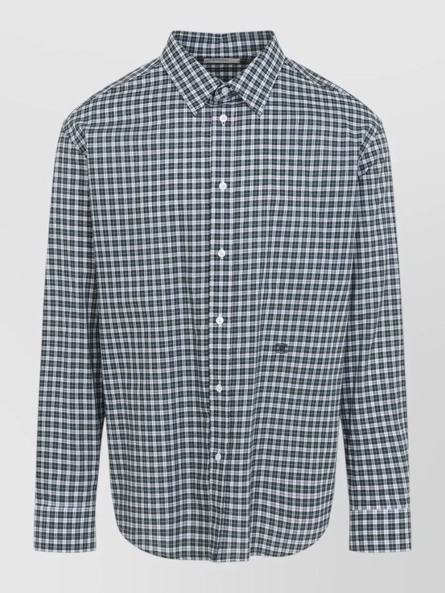 Celine striped relaxed-fit cotton shirt