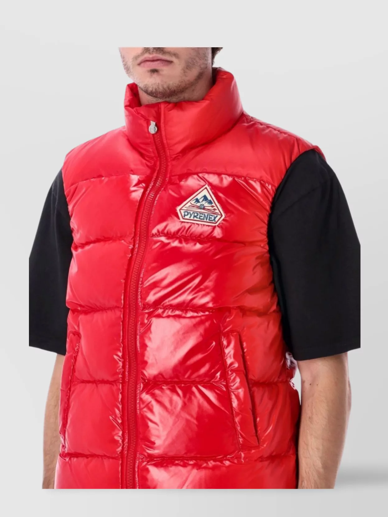 Pyrenex High Collar Sleeveless Puffer Vest