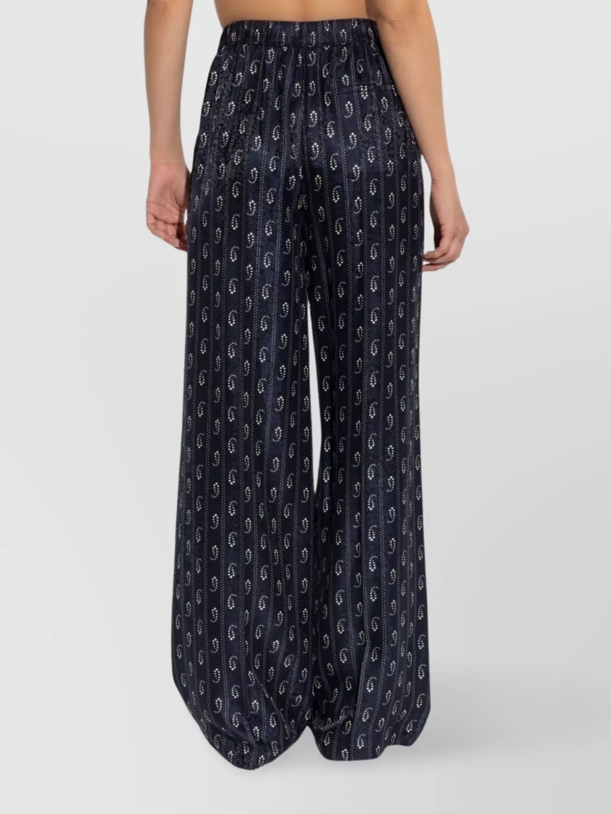 Tory Burch Relaxed Wide Leg Trousers Pattern