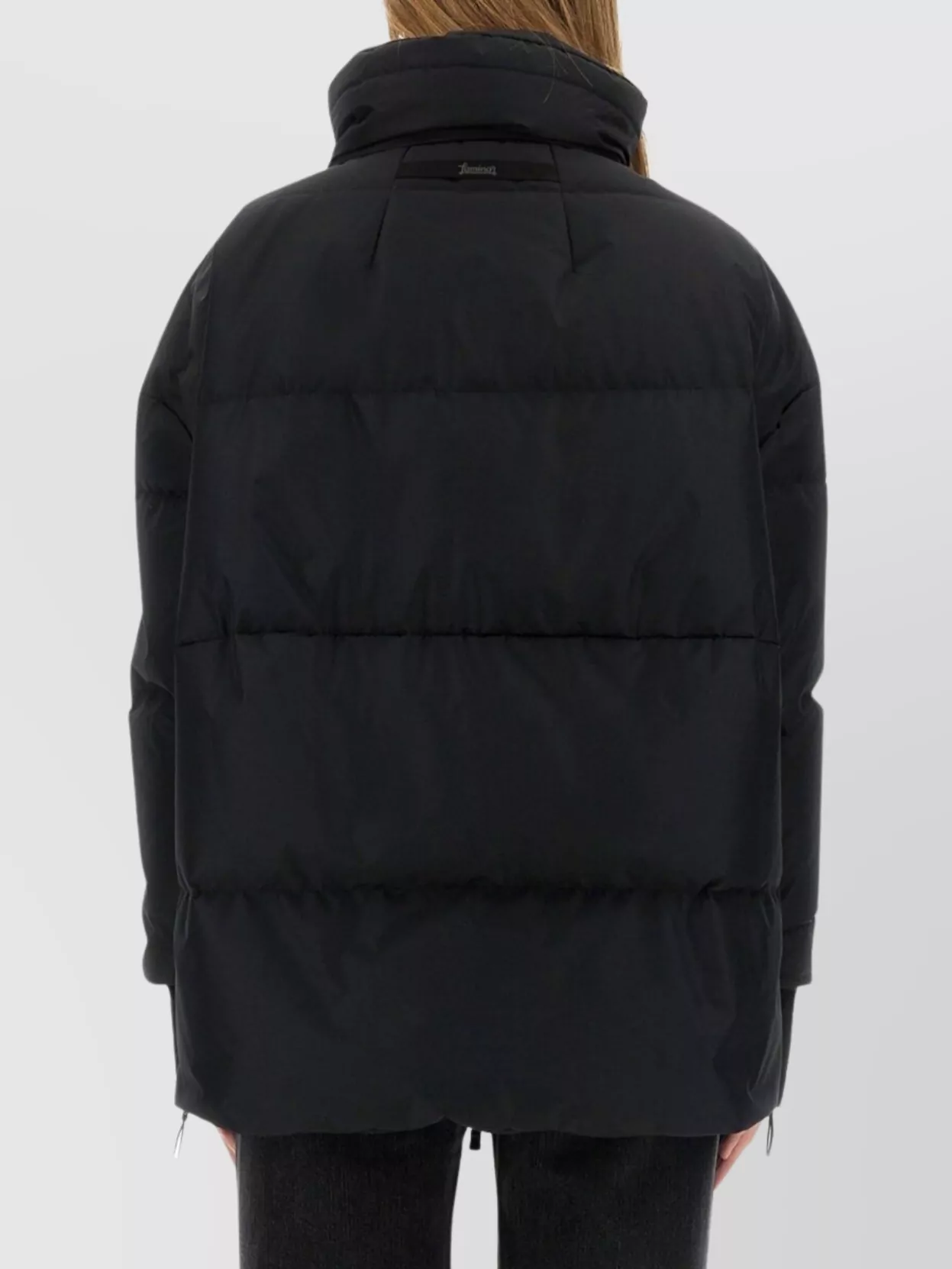 ブルゾン Herno Quilted Jacket With High Collar Herno Quilted High-collar Jacket With Button Closure | ShopSimon