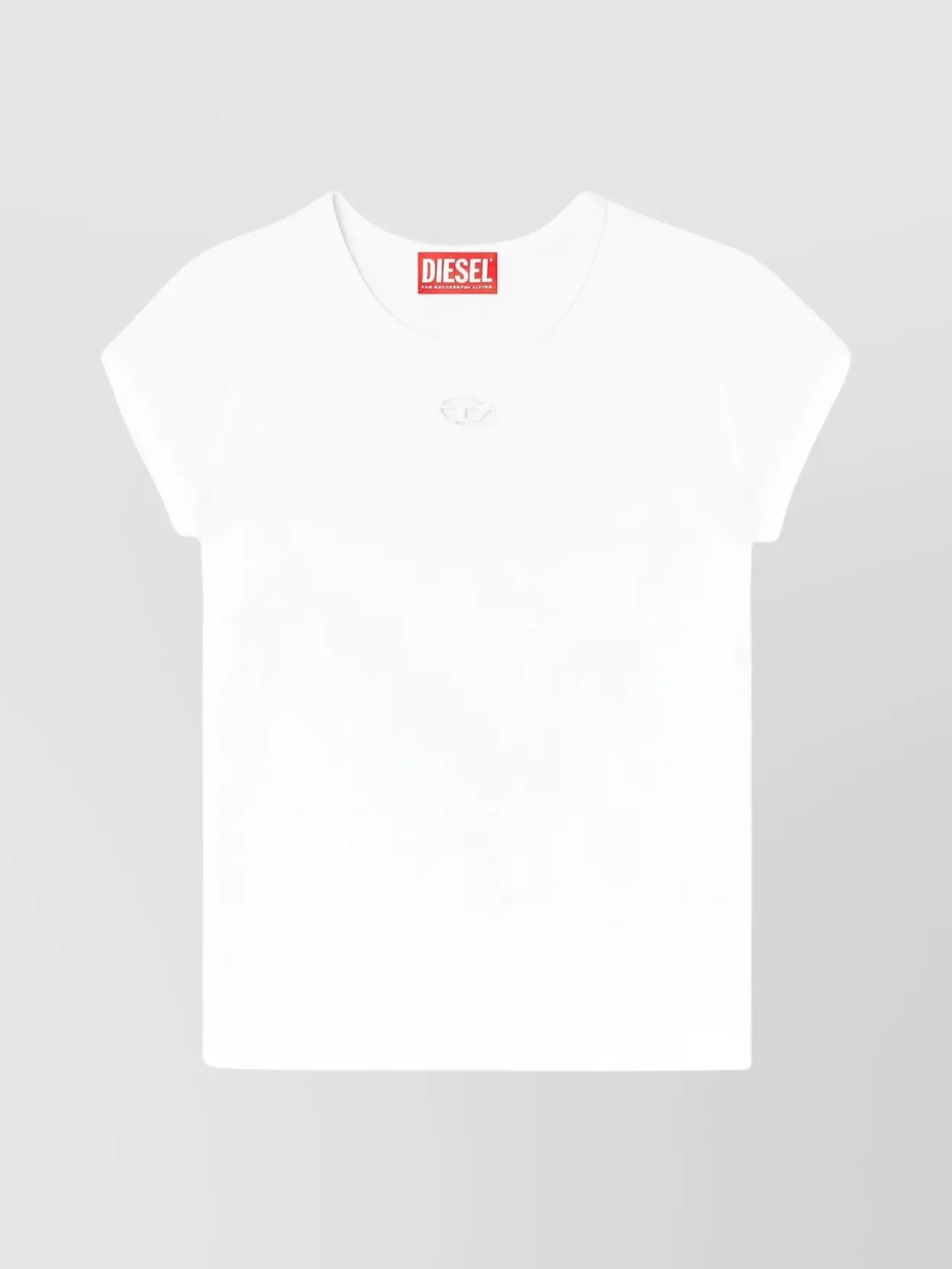 Diesel stretch cotton slim-fit logo t-shirt