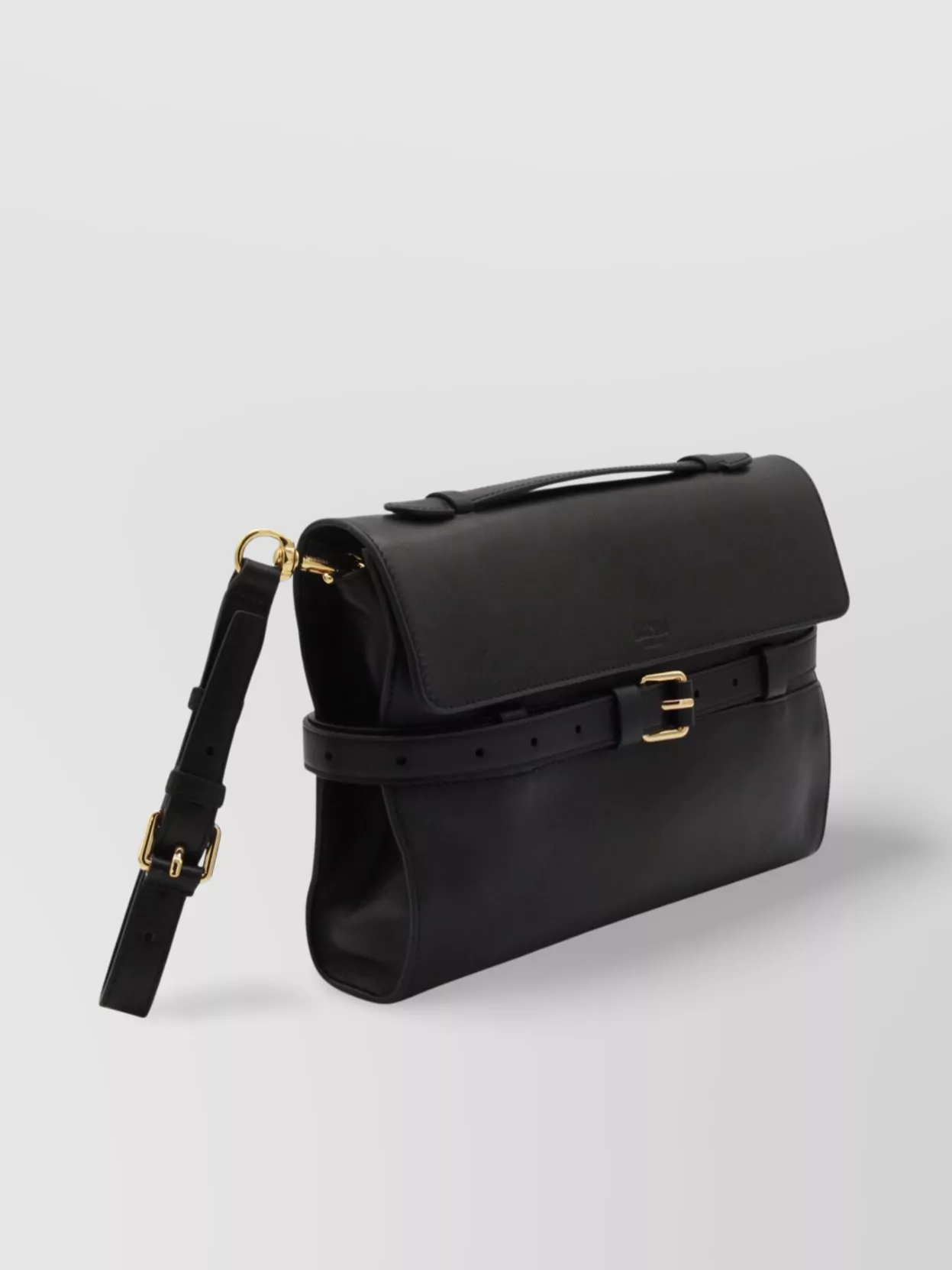 Moschino Strap Detail Top Handle