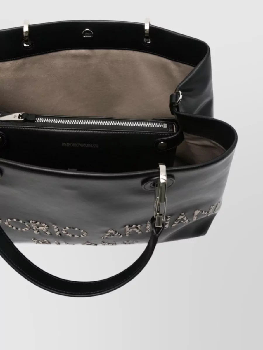 Emporio Armani Leather Shoulder Bag
