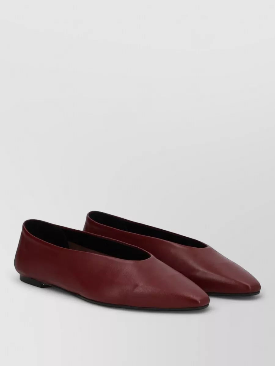 Aeyde Leather Ballerina Flats