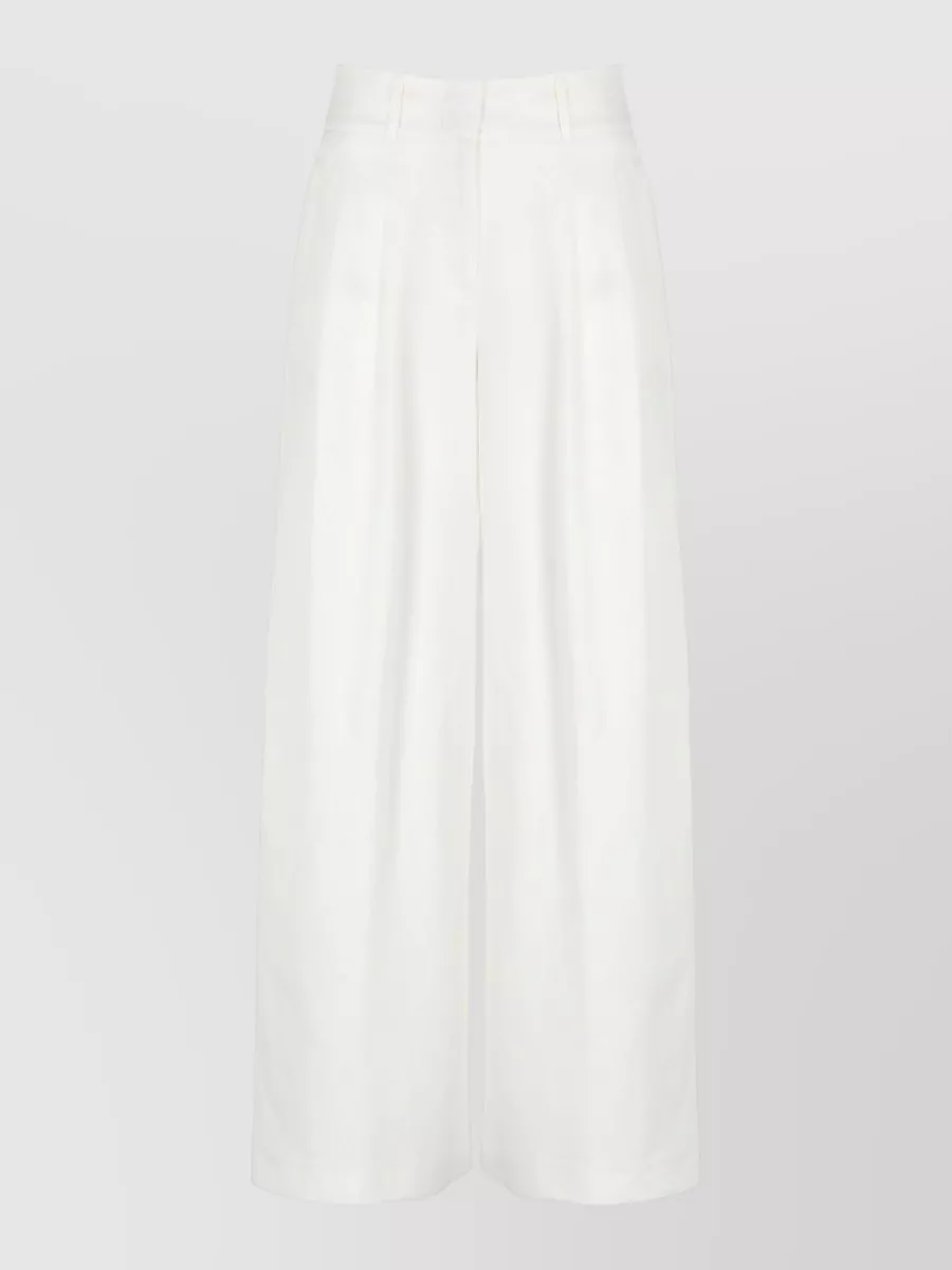 Peserico Straight-Leg Wide-Leg Trousers